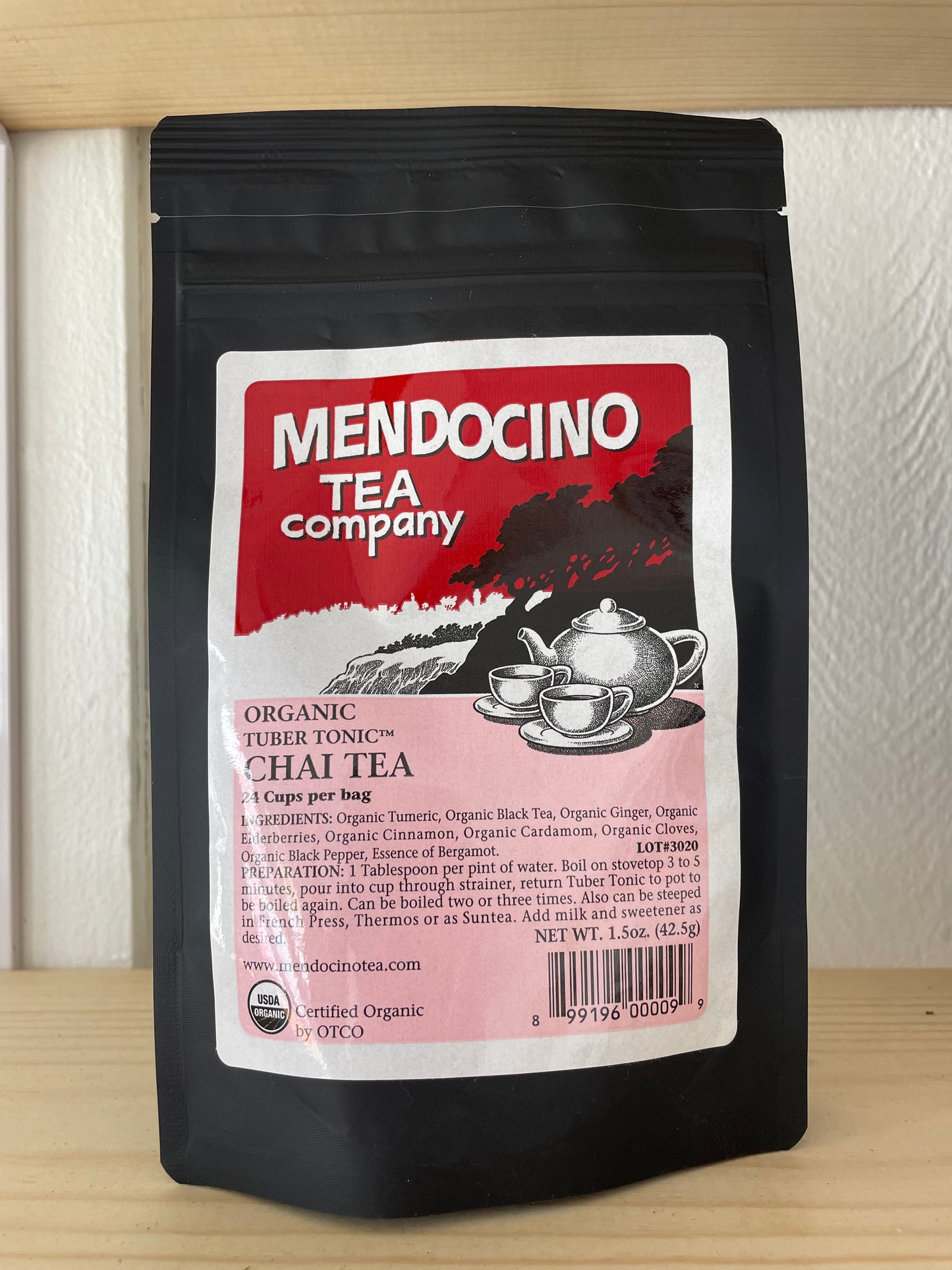 Organic Tuber Tonic Chai